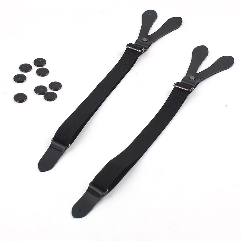 European and American fashion black button jeans suspender skirt suspenders FY18110107
European and American fashion black button jeans suspender skirt suspenders FY18110107