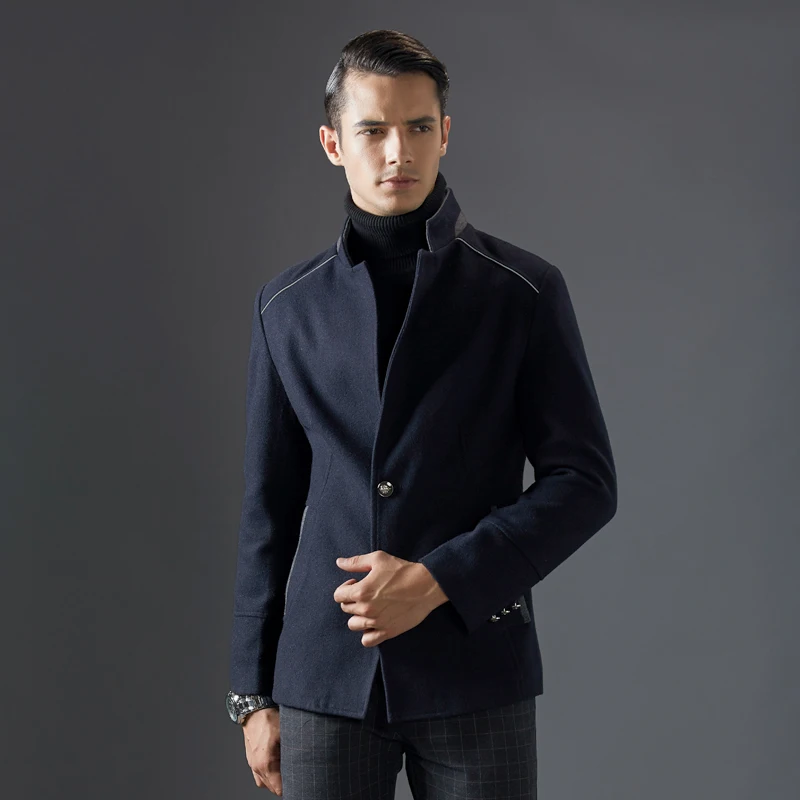 England Style Windproof Black Brand Men Clothing 2017 Casual Trench Coat Male Jacket Men Wool Single Winter Jacket Plus Size 3XL
England Style Windproof Black Brand Men Clothing 2017 Casual Trench Coat Male Jacket Men Wool Single Winter Jacket Plus Size 3XL