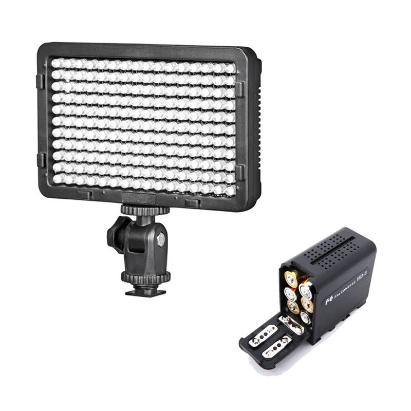 SETTO 176 LED Video Light Photo Lighting on Camera Video Hotshoe LED Lamp Light for Canon Nikon DV Camcorder DSLR Wedding
SETTO 176 LED Video Light Photo Lighting on Camera Video Hotshoe LED Lamp Light for Canon Nikon DV Camcorder DSLR Wedding