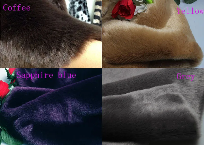Wholesale quality pile 2cm Faux rabbit fur Fabric,photography background blanket,vest shawl material.170cm*50cm/pcs
Wholesale quality pile 2cm Faux rabbit fur Fabric,photography background blanket,vest shawl material.170cm*50cm/pcs