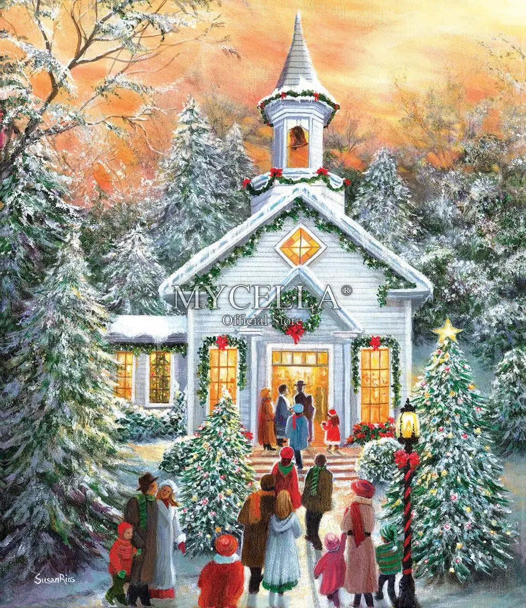 5d Diy Diamond Painting Full Cross Stitch Diamond Mosaic Silent Night Gathering Winter Churches Art Embroidery Home Decor gifts
5d Diy Diamond Painting Full Cross Stitch Diamond Mosaic Silent Night Gathering Winter Churches Art Embroidery Home Decor gifts