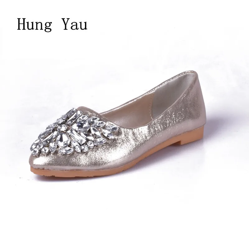 Women Flats Slip On Casual Shoes 2018 Summer Fashion New Comfortable Flat Shoes Woman Crystal Pointed Toe Work Loafers Plus Size
Women Flats Slip On Casual Shoes 2018 Summer Fashion New Comfortable Flat Shoes Woman Crystal Pointed Toe Work Loafers Plus Size