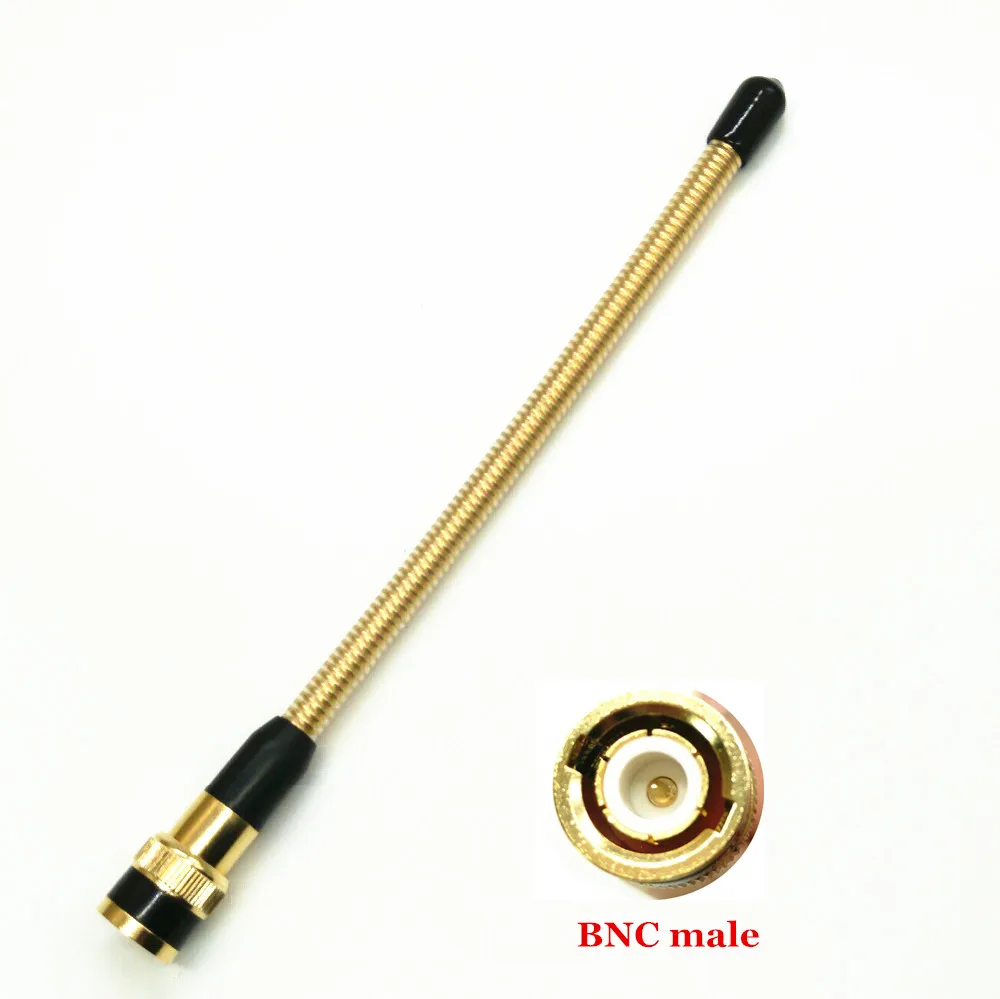 

Золотая мягкая гибкая УКВ антенна BNC 136-174 МГц, ручная радиоантенна для ICOM, для фонарей V80, V80E, V82, V85, F3S, радио