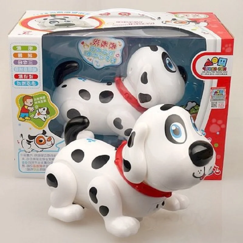 робот собака Farfeji умный электронный Прогулки Pet Робот щенок Baby Friend партнер