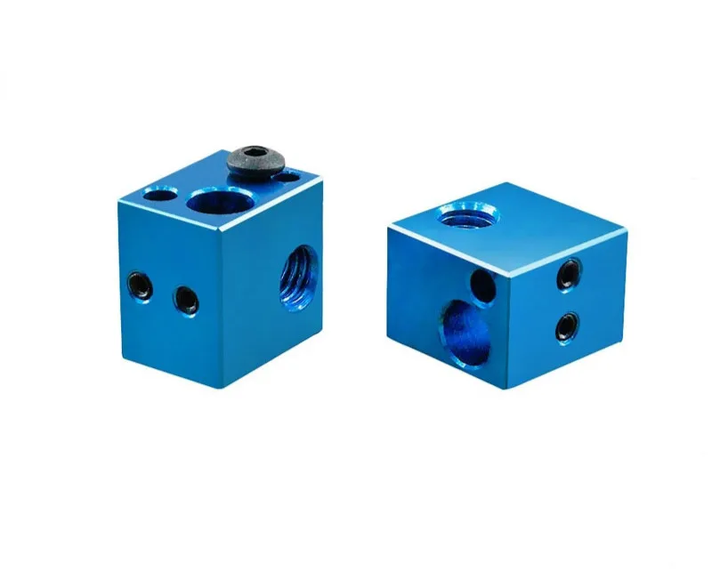 V5 heating aluminum block compatible with PT100 high temperature heating aluminum block 3d printer accessories
V5 heating aluminum block compatible with PT100 high temperature heating aluminum block 3d printer accessories