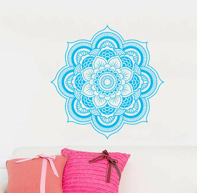 Wall Decal Vinyl Sticker Art Home Decor Mural Mandala Ornament Indian Geometric Moroccan Pattern Yoga Namaste Lotus Flowers
Wall Decal Vinyl Sticker Art Home Decor Mural Mandala Ornament Indian Geometric Moroccan Pattern Yoga Namaste Lotus Flowers