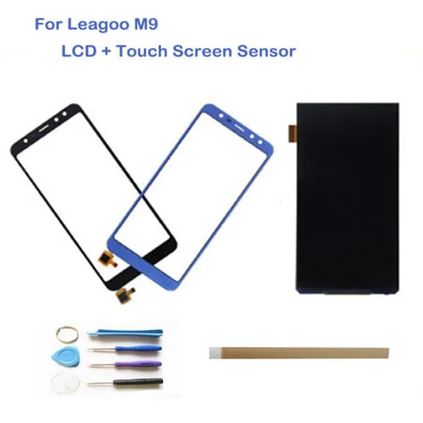 5.5 Inch For Leagoo M9 Separate LCD Display With Touch Screen Digitizer Blue Black Color With Tools Tape
5.5 Inch For Leagoo M9 Separate LCD Display With Touch Screen Digitizer Blue Black Color With Tools Tape