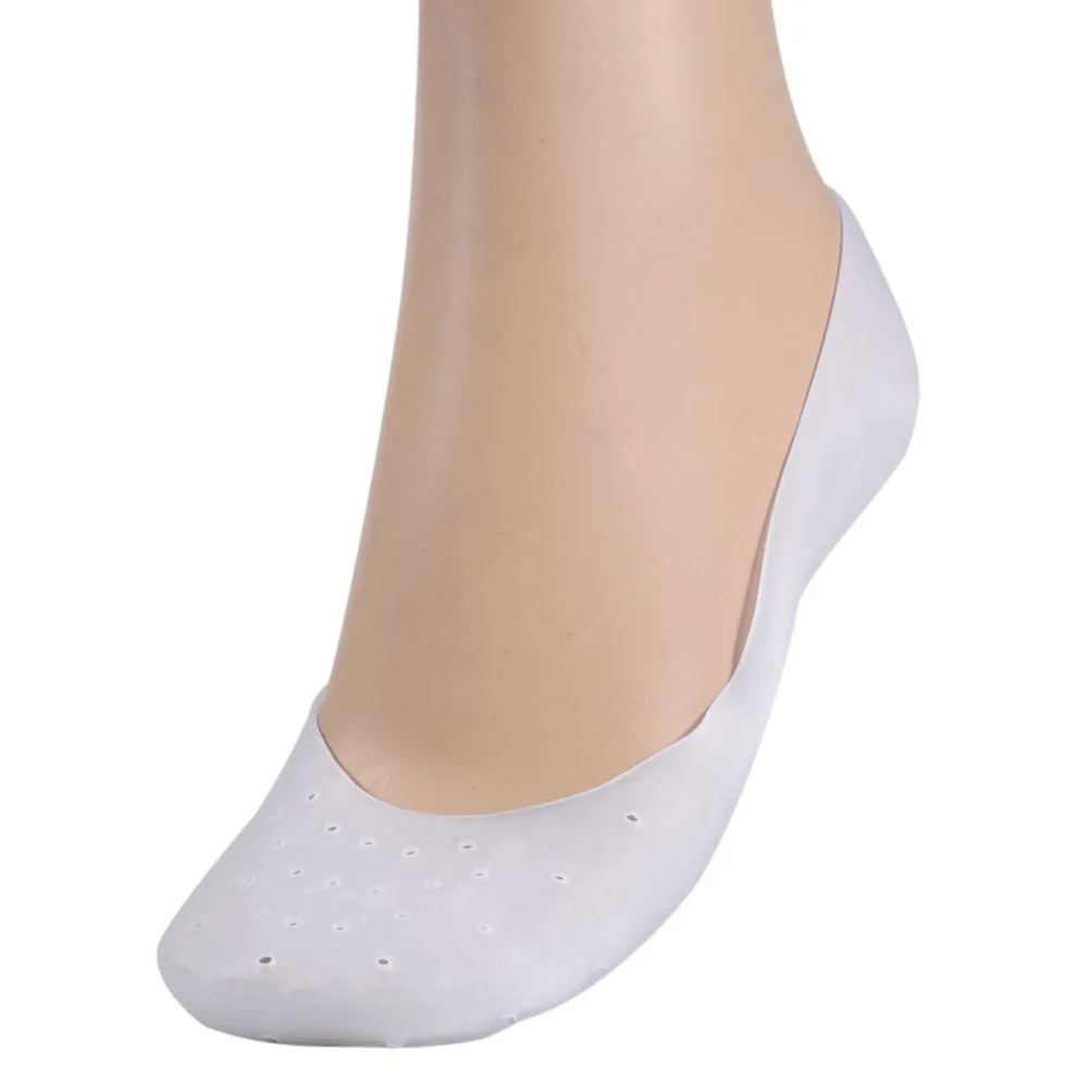 2017 1 Pair Delicate Silicone Moisturizing Gel Heel Socks Like Cracked Foot Skin Care Protector Feet Massager Pain Relief | Красота и