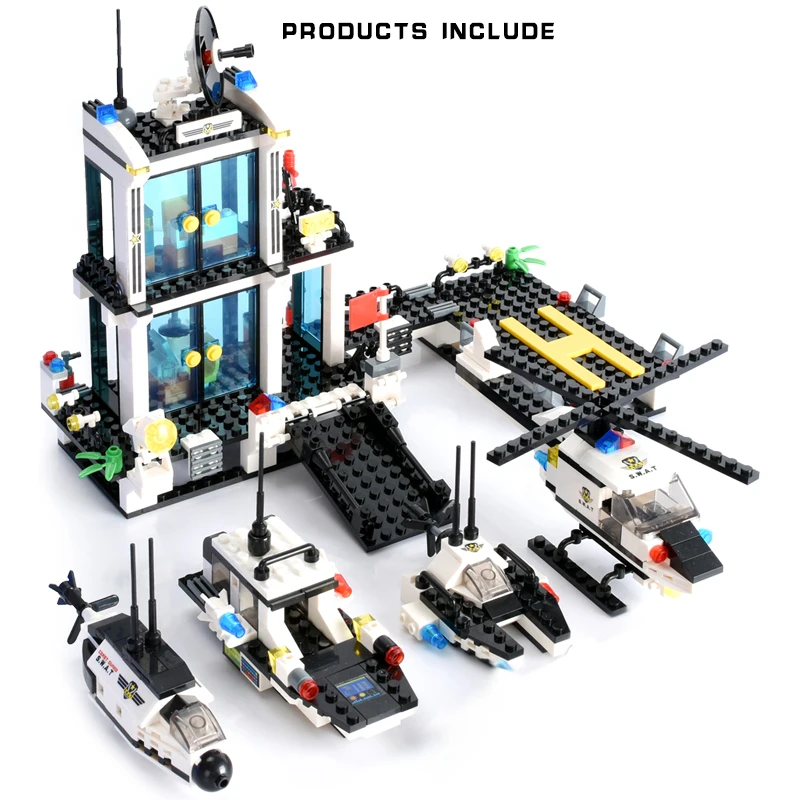 646PCS Police Patrol Vehicle Building Blocks Coast Guard Helicopter Submarine Model Bricks Blocks Toys Gift
646PCS Police Patrol Vehicle Building Blocks Coast Guard Helicopter Submarine Model Bricks Blocks Toys Gift