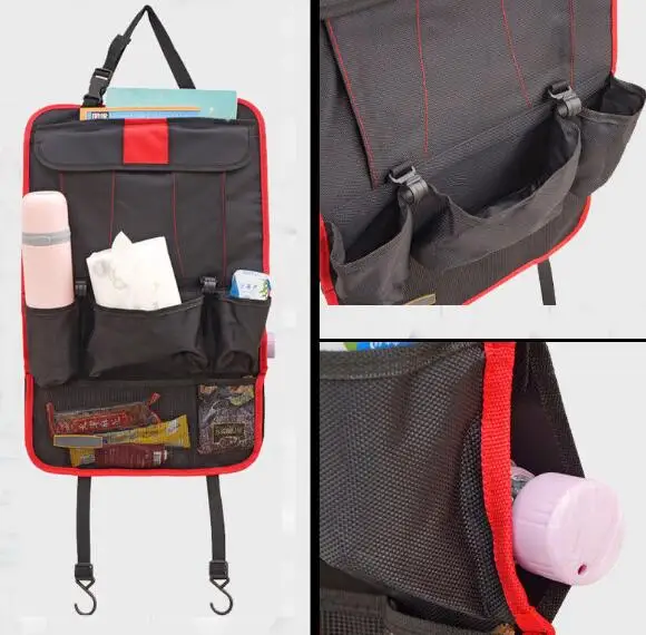Black Red Car Seat Back Storage Bag Multi-Pocket Organizer Oxford Cloth Storage Holder
Black Red Car Seat Back Storage Bag Multi-Pocket Organizer Oxford Cloth Storage Holder