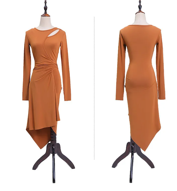 Latin Dance Dress Long Sleeve Irregular Skirt Lady Ballroom Tango Dresses Cha Salsa Clothes For Women Latin Practice Wear
Latin Dance Dress Long Sleeve Irregular Skirt Lady Ballroom Tango Dresses Cha Salsa Clothes For Women Latin Practice Wear
