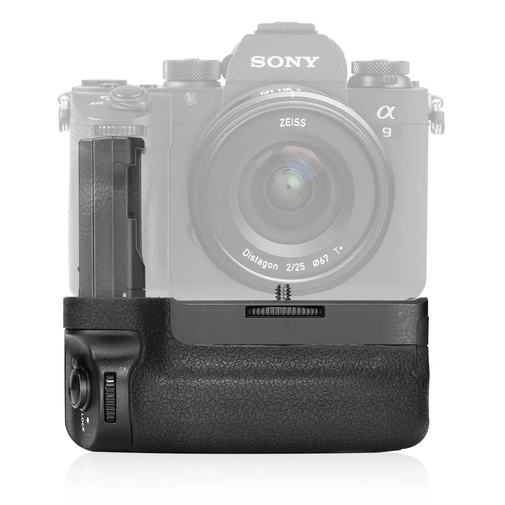 Neewer Вертикальная Батарейная ручка для камер Sony A9 A7III A7RIII сменная батарея VG C3EM