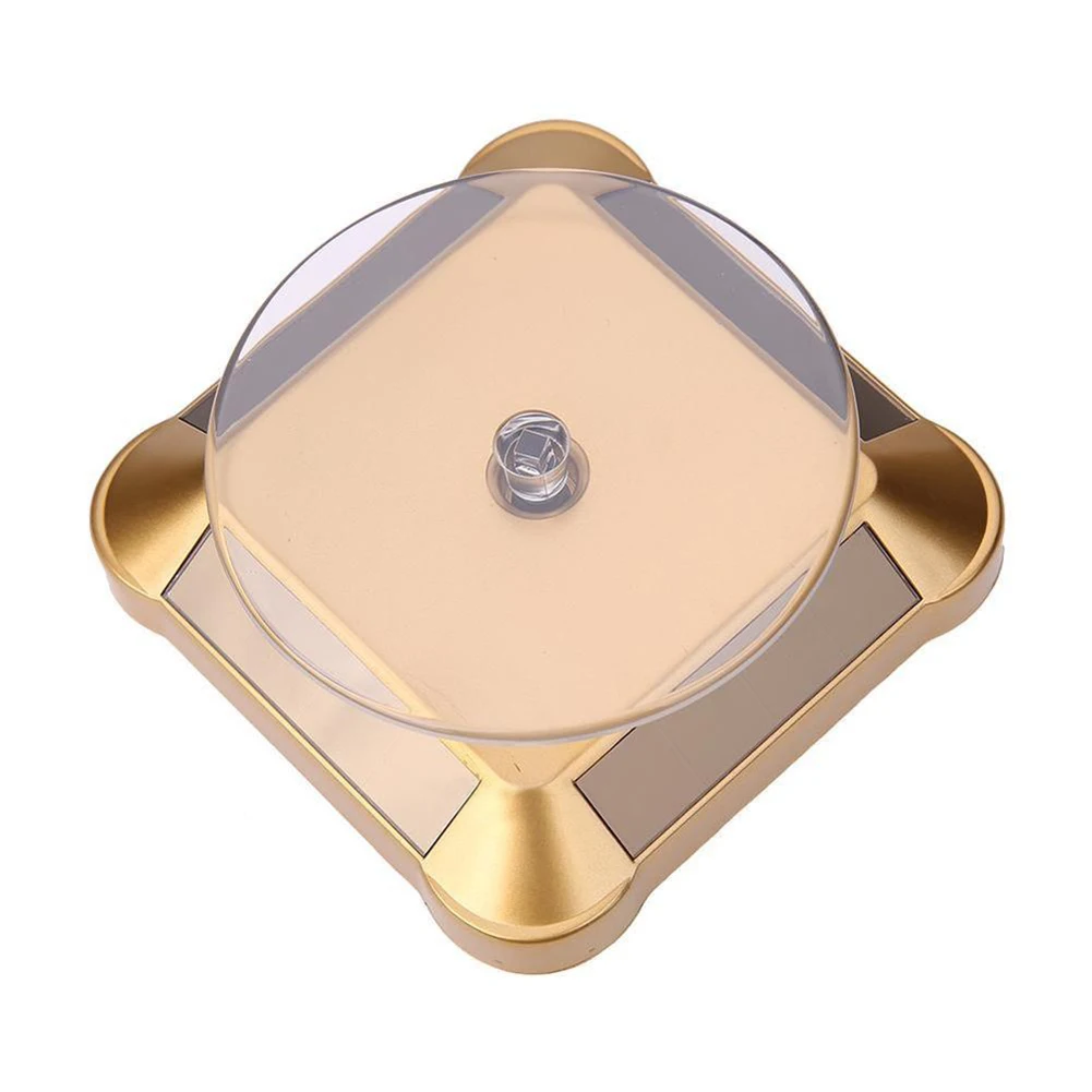 Solar Power Rotating Jewelry Stand Phone Watch Display Holder Turning Table Creative Jewelry Display Turning Table Fashion
Solar Power Rotating Jewelry Stand Phone Watch Display Holder Turning Table Creative Jewelry Display Turning Table Fashion