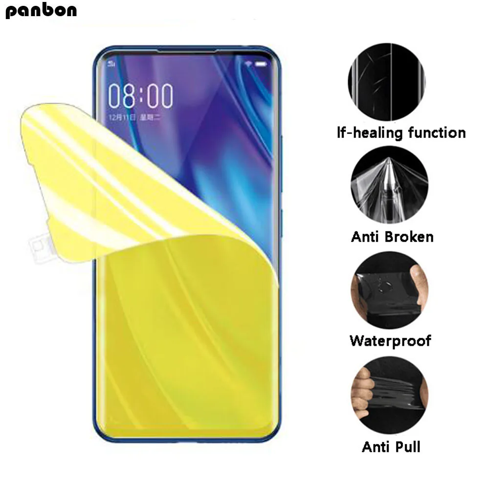 Hydrogel для Asus Zenfone 6 ZS630KL полная защита переднего экрана 6z самозаживляющая нано