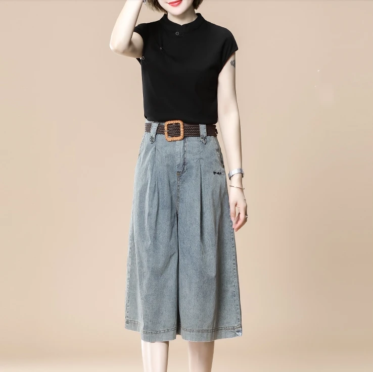 Goddess Denim Two Piece Skirt Set Women Two Piece Outfits Korean Set Casual 2 Pcs Set Women Skirts Sets Conjunto Feminino
Goddess Denim Two Piece Skirt Set Women Two Piece Outfits Korean Set Casual 2 Pcs Set Women Skirts Sets Conjunto Feminino
