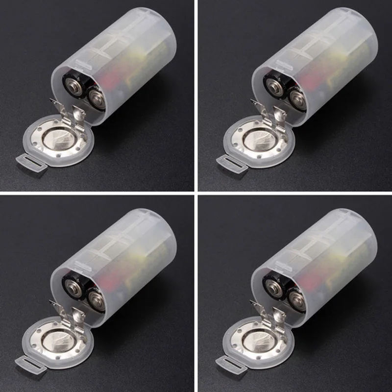 4pcs/lot 2xAA to D Size Battery Adapter Plastic AA to D Size Cool White Cell Battery Conversion Boxes for Battery Storage
4pcs/lot 2xAA to D Size Battery Adapter Plastic AA to D Size Cool White Cell Battery Conversion Boxes for Battery Storage