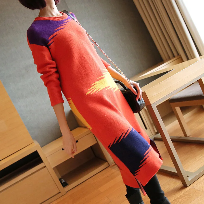 2019 autumn and winter new women's net red pullover sweater Korean fashion long paragraph lazy wind knit bottoming shirt
2019 autumn and winter new women's net red pullover sweater Korean fashion long paragraph lazy wind knit bottoming shirt