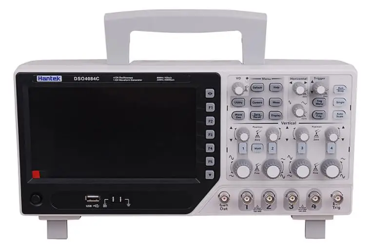 Осциллограф Hantek DSO4084C DSO4104C DSO4204C DSO4254C 4CH EXT AFG DVM генератор автоматического