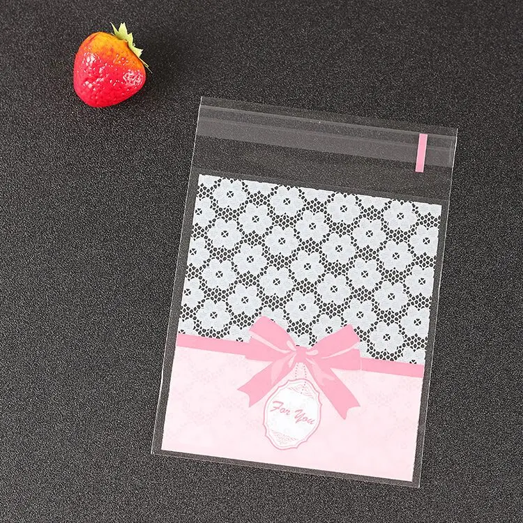 7*10cm 400Pcs/Lot Pink Lace Bowknot Self-adhesive Retail Plastic Bag For Party Favor Biscuit Snack Cookie Baking Packaging Bag
7*10cm 400Pcs/Lot Pink Lace Bowknot Self-adhesive Retail Plastic Bag For Party Favor Biscuit Snack Cookie Baking Packaging Bag