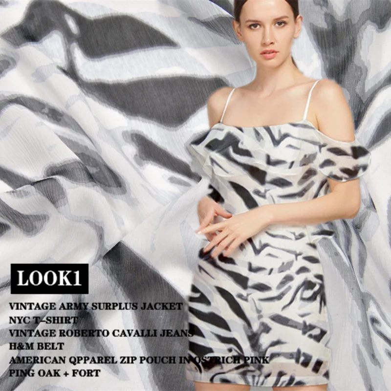 Silk Georgette Chiffon Fabric Dress Bleaching bottom pattern 100% Shun Yu wrinkle spring summer dress Baotou (1 meter)
Silk Georgette Chiffon Fabric Dress Bleaching bottom pattern 100% Shun Yu wrinkle spring summer dress Baotou (1 meter)