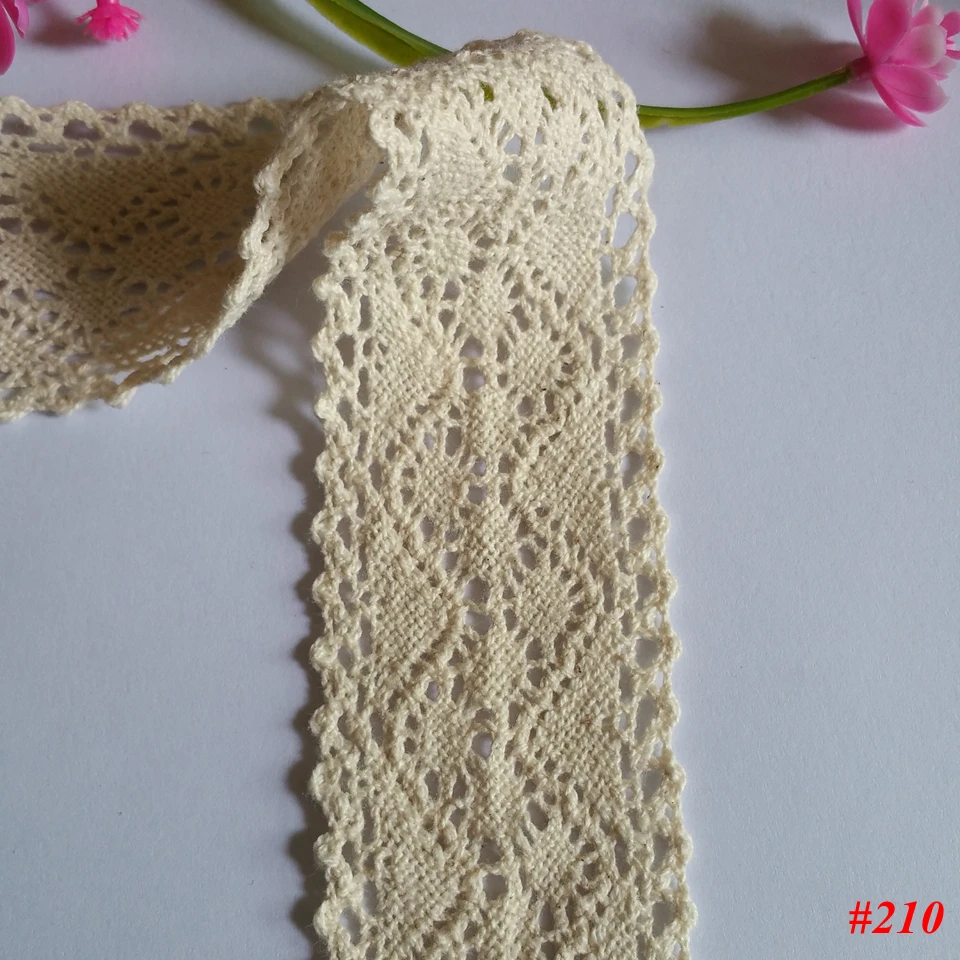 15 yards 45mm Ivory White Cotton Crochet Scallop Lace border Trim Clothing Decorative Ribbon Home DIY Sewing Garment Accessories
15 yards 45mm Ivory White Cotton Crochet Scallop Lace border Trim Clothing Decorative Ribbon Home DIY Sewing Garment Accessories