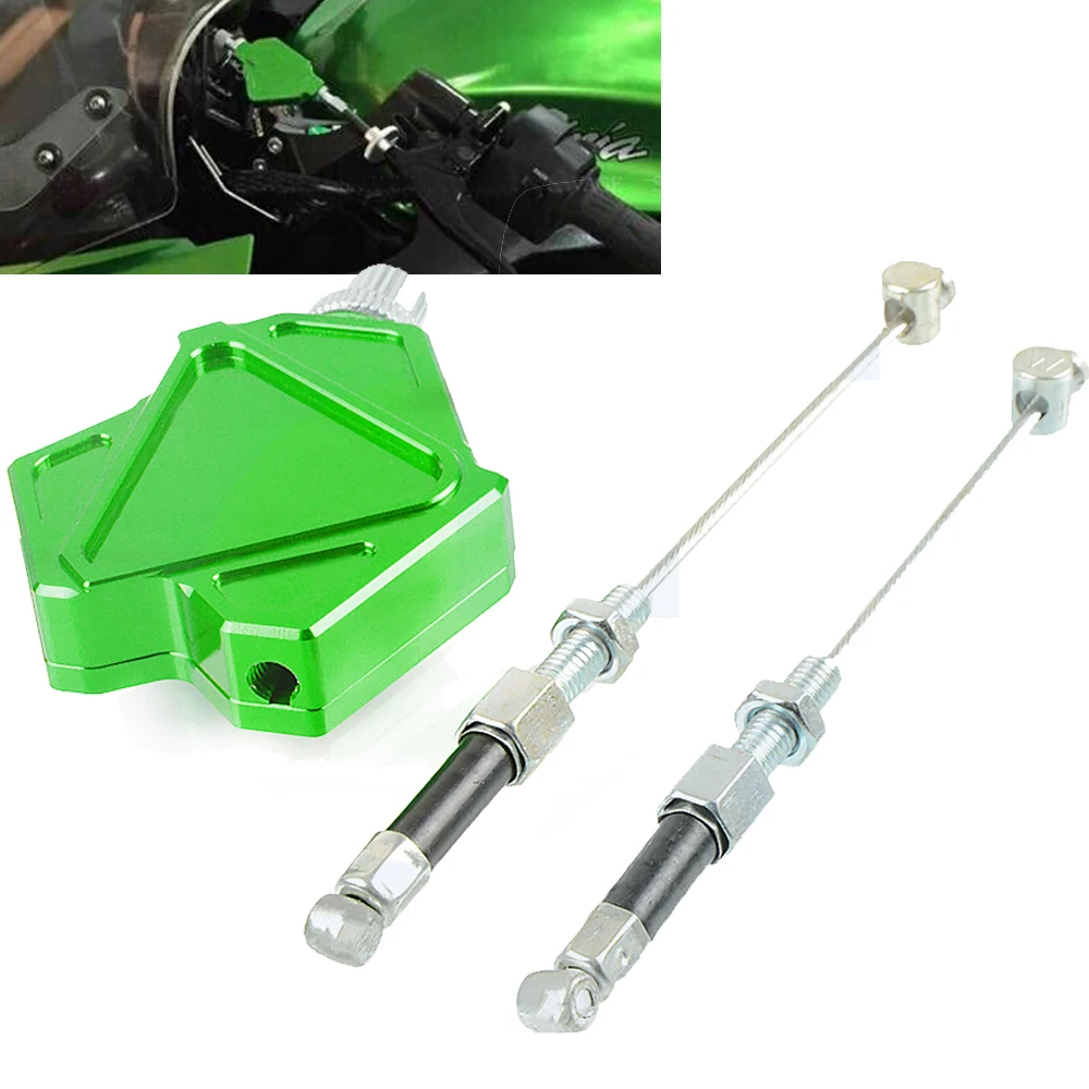 

Dirtbike CNC Stunt Brake line Clutch Lever Easy Pull Cable System For Kawasaki KX 65/80/85/100/125/250/500 KX250F KX450F KLX450R