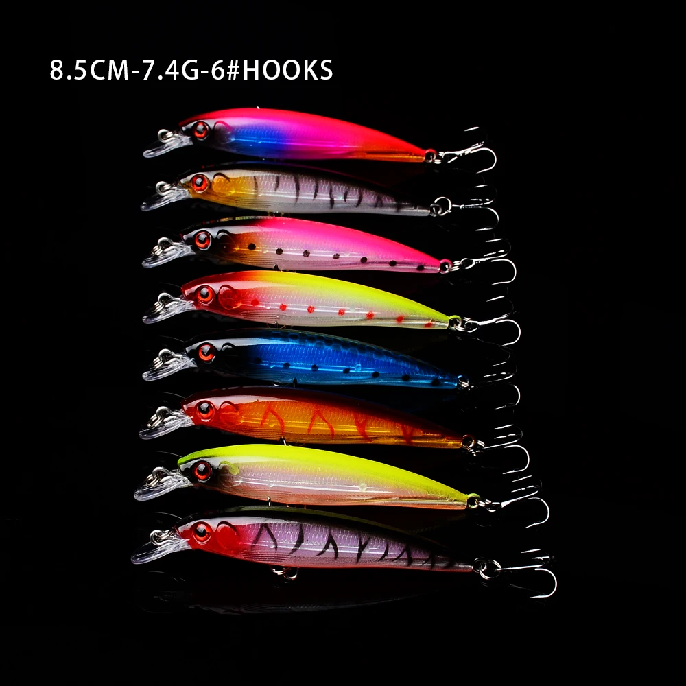 New 43pcs Fishing Lures Kit Wobbler Minnow Crankbaits top water Popper lures Set pesca Fishing Tackles
New 43pcs Fishing Lures Kit Wobbler Minnow Crankbaits top water Popper lures Set pesca Fishing Tackles