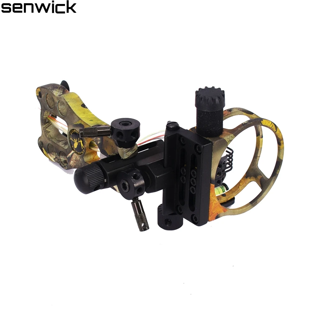 New 5 Pin Archery Bow Sight With Aluminum Alloy Material & Adjustable Light For Compound Bow Hunting Target Shooting Accessories
New 5 Pin Archery Bow Sight With Aluminum Alloy Material & Adjustable Light For Compound Bow Hunting Target Shooting Accessories