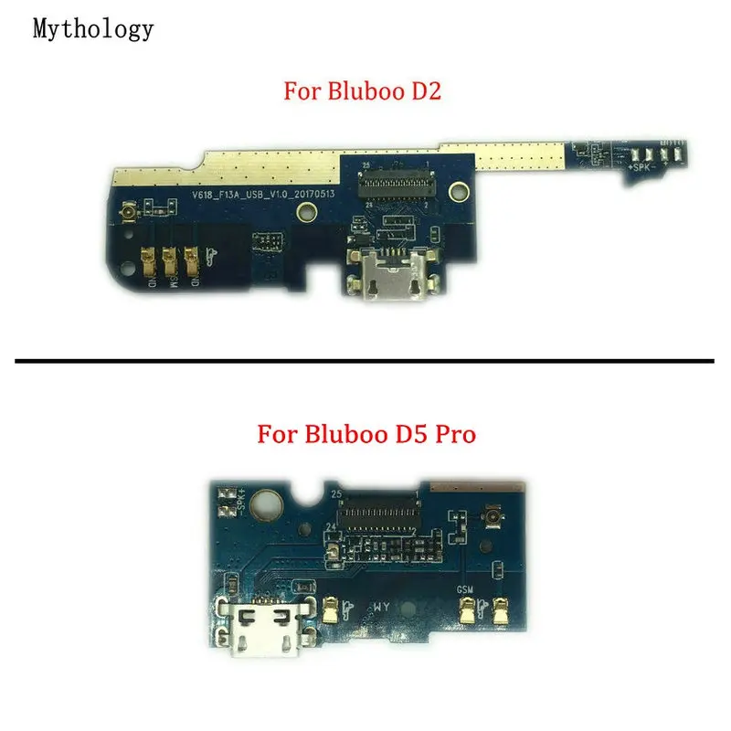 Фото Плата зарядного порта USB для Bluboo D5 Pro и D2 гибкий кабель схемы соединительные части