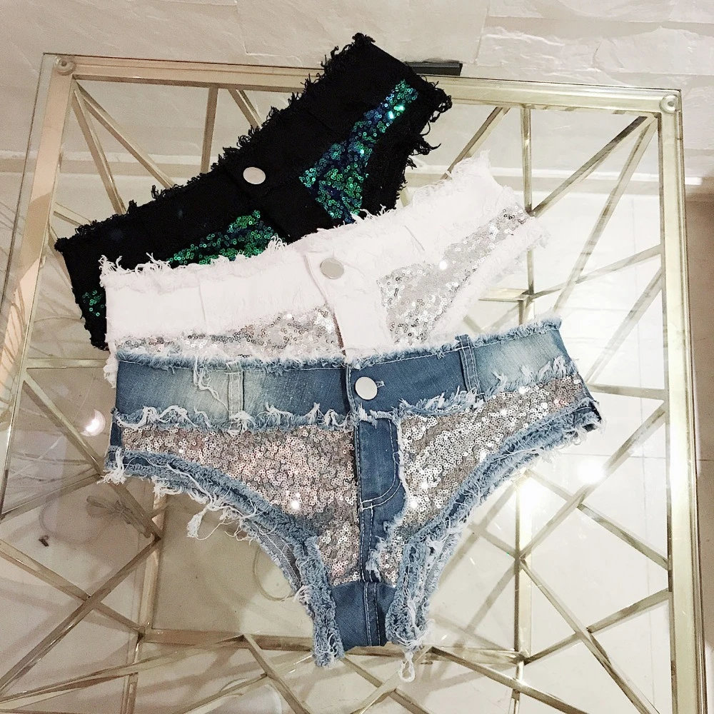 2019 New Booty Shorts Womens Mini Denim Jeans Sexy Shorts Sequined Super Summer Ladies Black Shorts Clubwear short femme mujer
2019 New Booty Shorts Womens Mini Denim Jeans Sexy Shorts Sequined Super Summer Ladies Black Shorts Clubwear short femme mujer