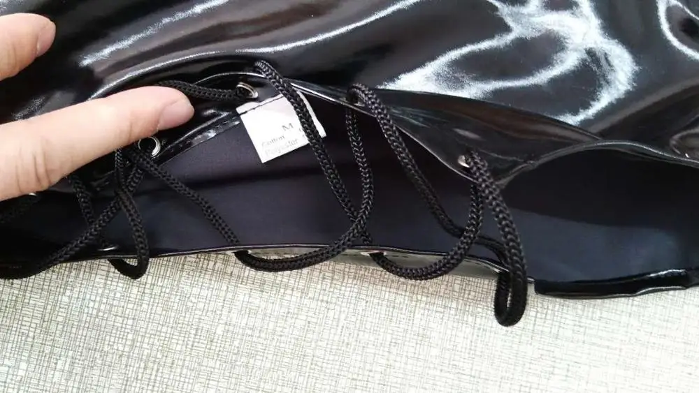 Sexy Lingerie GAY Men's Bondage Fetish Black Stretch PVC Look Latex Spandex jumpsuit Catsuit M-2XL K932
Sexy Lingerie GAY Men's Bondage Fetish Black Stretch PVC Look Latex Spandex jumpsuit Catsuit M-2XL K932