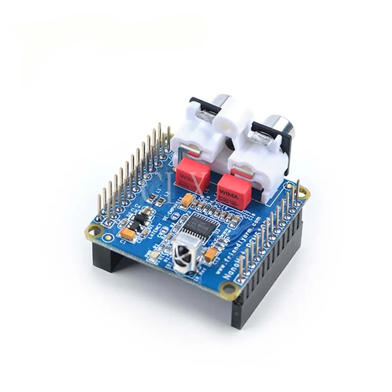 NanoHat PCM5102A,Compatible with NanoPi NEO/NEO Air,DAC audio chip and NS' low-noise,Sample rates is 384kHz
NanoHat PCM5102A,Compatible with NanoPi NEO/NEO Air,DAC audio chip and NS' low-noise,Sample rates is 384kHz