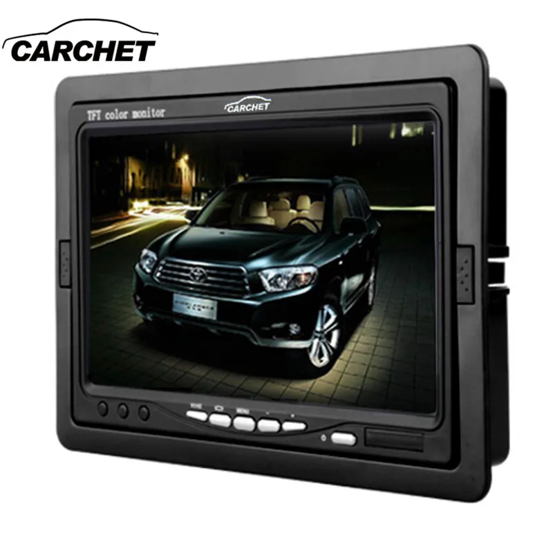 CARCHET 7 дюймов TFT LCD цифровой цветной монитор "автомобильный подголовник экран