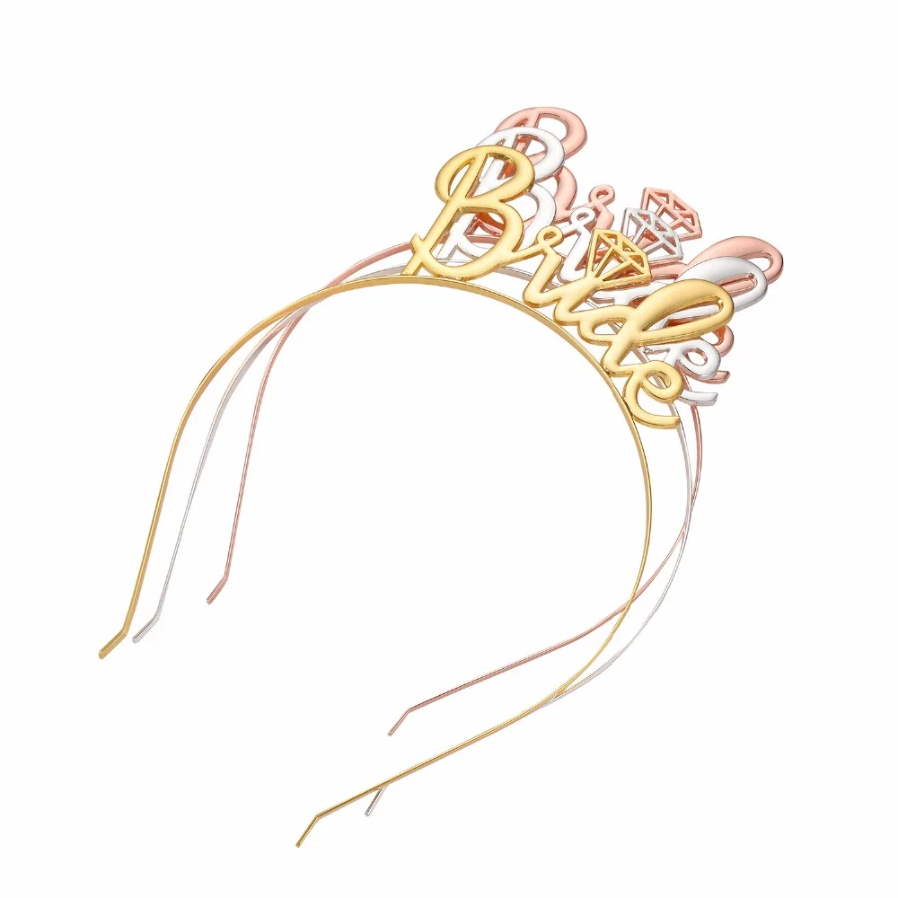 Team Bride Bridesmaid Tiara Crown Hair Hoop Wedding party supplies Bridal rose gold Headwear Hairpin Girls Night Gift Hairbands
Team Bride Bridesmaid Tiara Crown Hair Hoop Wedding party supplies Bridal rose gold Headwear Hairpin Girls Night Gift Hairbands