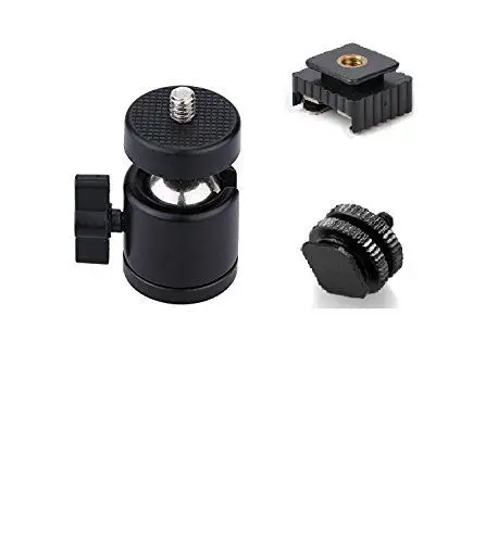 Tripod Mini Ball Head for DSLR Camera Camcorder Light Bracket Swivel 1/4" Screw tripod camera
Tripod Mini Ball Head for DSLR Camera Camcorder Light Bracket Swivel 1/4" Screw tripod camera