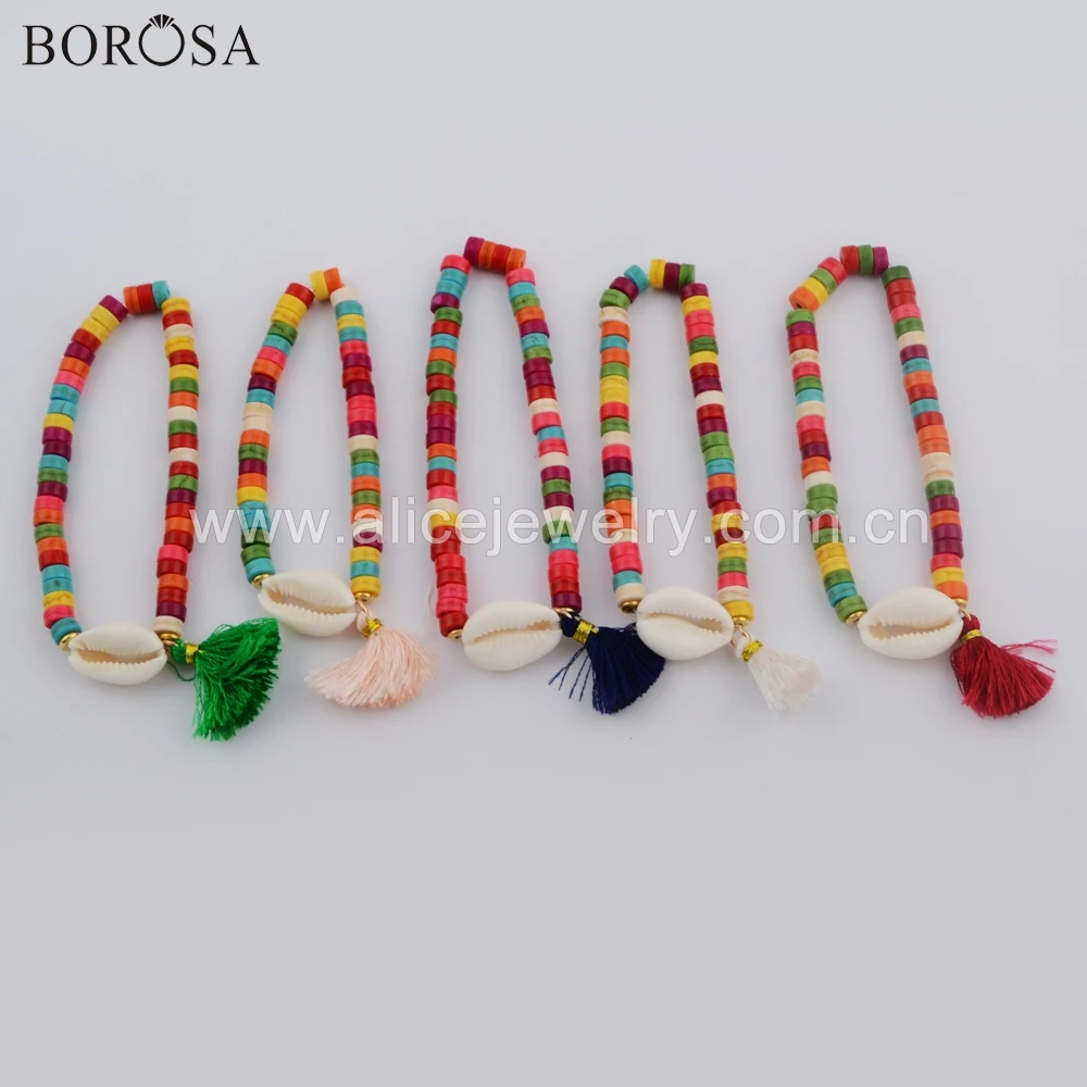 BOROSA 5 шт. ручной работы 8 дюймов натуральный Каури оболочки радужные кисточки из бисера браслет ювелирные изделия в стиле «Бохо Стиль Шарм бр...
BOROSA 5 шт. ручной работы 8 дюймов натуральный Каури оболочки радужные кисточки из бисера браслет ювелирные изделия в стиле «Бохо Стиль Шарм бр...