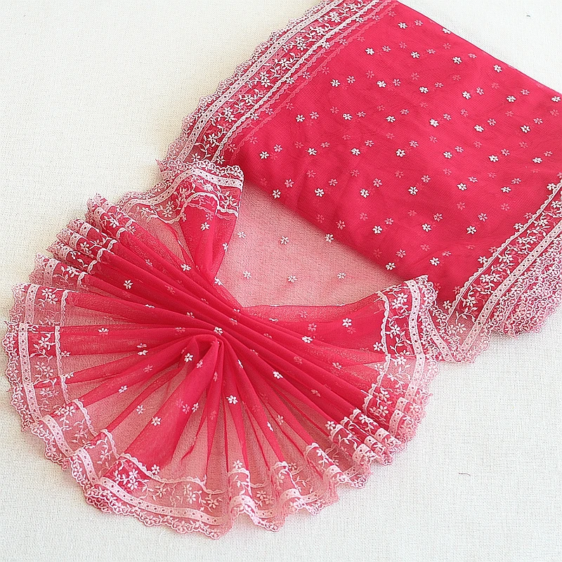 2Yards Red Exquisite Embroidered Flower Lace Trim High Quality Lace Fabric DIY Craft&Sewing Dress Clothing Accessories
2Yards Red Exquisite Embroidered Flower Lace Trim High Quality Lace Fabric DIY Craft&Sewing Dress Clothing Accessories