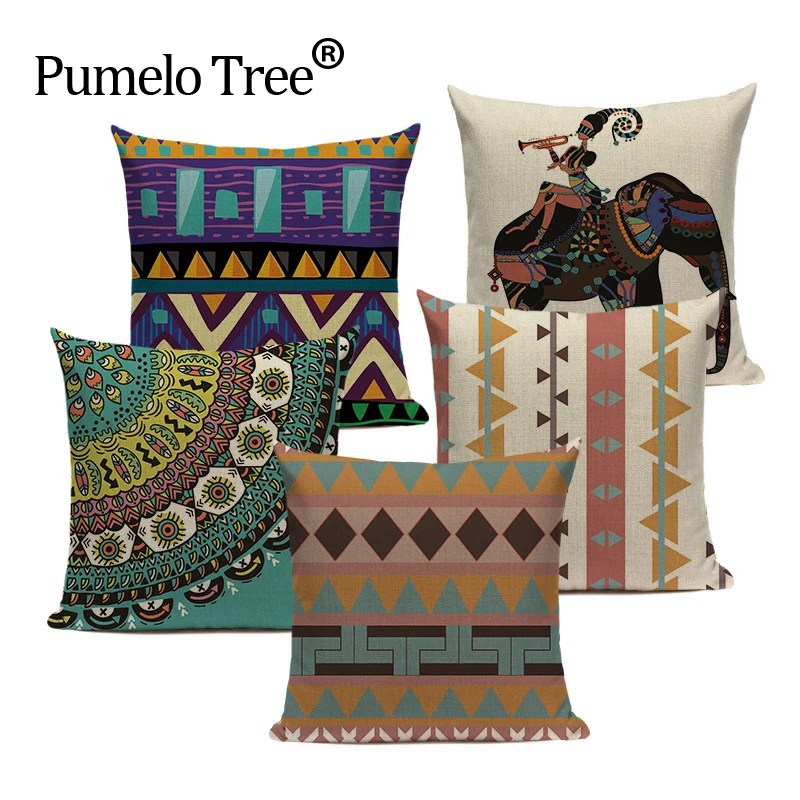 Nordic Decoration Home High Quality Geometry Ethnic Cushion Cover Linen Pillow Case Sofa Bed Vintage Decor Cushion Covers ForCar
Nordic Decoration Home High Quality Geometry Ethnic Cushion Cover Linen Pillow Case Sofa Bed Vintage Decor Cushion Covers ForCar