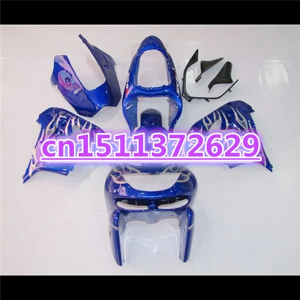 Motorcycle Fairing kit for KAWASAKI Ninja ZX-9R 00-01 ZX9R silver flame blue ZX 9R 00 01 2000 2001 Fairings set for Ninja-Hey
Motorcycle Fairing kit for KAWASAKI Ninja ZX-9R 00-01 ZX9R silver flame blue ZX 9R 00 01 2000 2001 Fairings set for Ninja-Hey