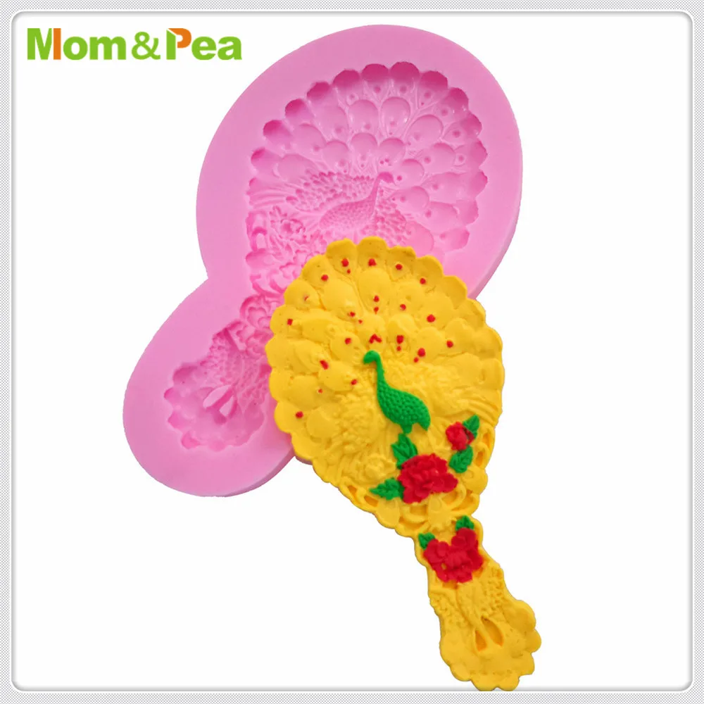 Mom&Pea MPA1882 Peacock Mirror Shaped Silicone Mold Cake Decoration Fondant Cake 3D Mold Food Grade
Mom&Pea MPA1882 Peacock Mirror Shaped Silicone Mold Cake Decoration Fondant Cake 3D Mold Food Grade
