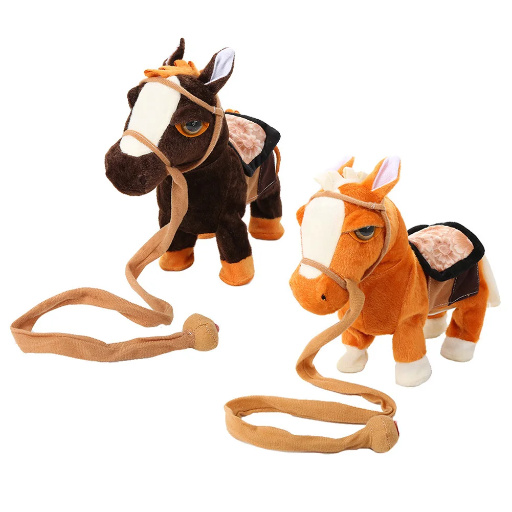 Electric Walking Horse Plush Toys Battery Walking Machinery Pony Singing Toys Powered Stuffed Animal Kids Toy Christmas Gift NSV
Electric Walking Horse Plush Toys Battery Walking Machinery Pony Singing Toys Powered Stuffed Animal Kids Toy Christmas Gift NSV