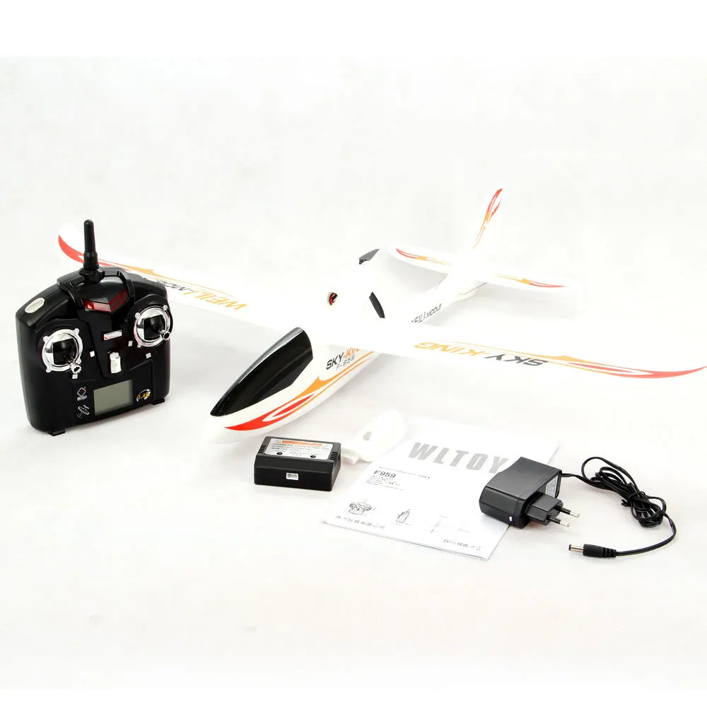 Оригинальные Wltoys F959 Sky King 3CH RC самолет с нажимной скоростью планер с фиксированным крылом самолет с дистанционным управлением
Оригинальные Wltoys F959 Sky King 3CH RC самолет с нажимной скоростью планер с фиксированным крылом самолет с дистанционным управлением