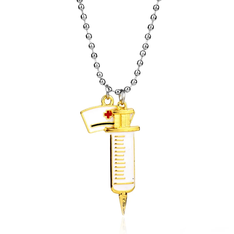 MQCHUN Enamel Nurse Hat Pendants Necklace Prayer Cross Heart Women men Charm Charm Chain Necklace Medical Student Gift Jewelry
MQCHUN Enamel Nurse Hat Pendants Necklace Prayer Cross Heart Women men Charm Charm Chain Necklace Medical Student Gift Jewelry