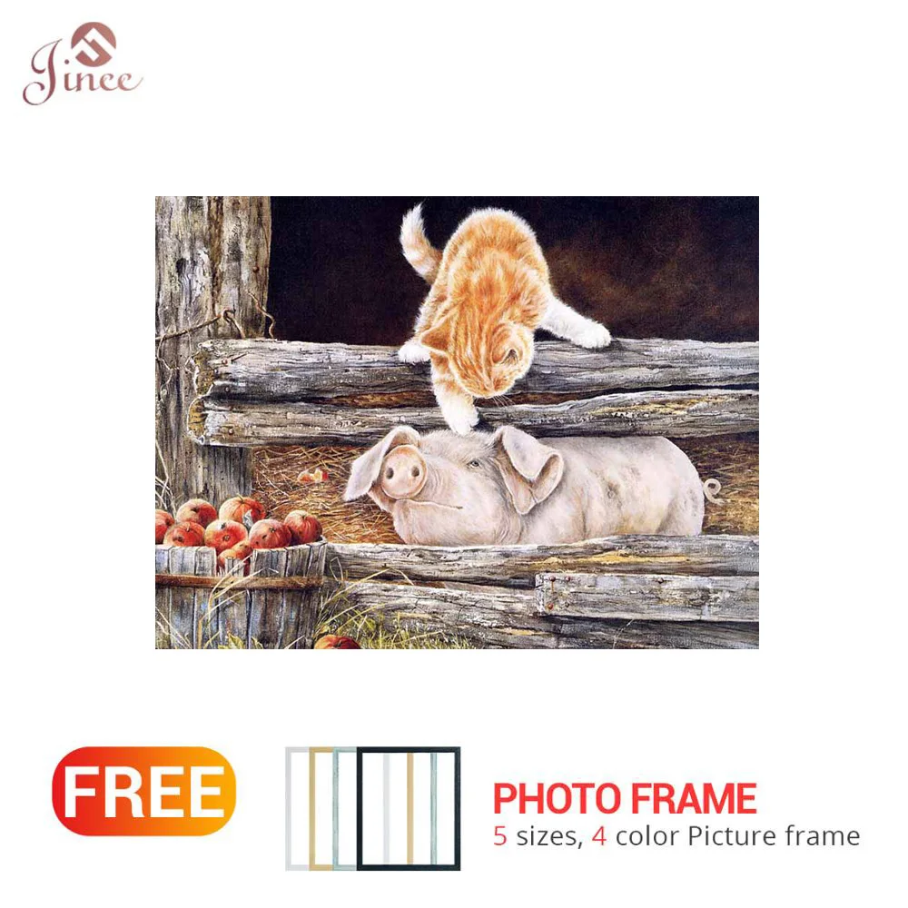 Diamond Painting Swinery Pig Full Square Diamond Embroidery Animal Handicraft Art Diamond Mosaic Sale Home Decoration
Diamond Painting Swinery Pig Full Square Diamond Embroidery Animal Handicraft Art Diamond Mosaic Sale Home Decoration