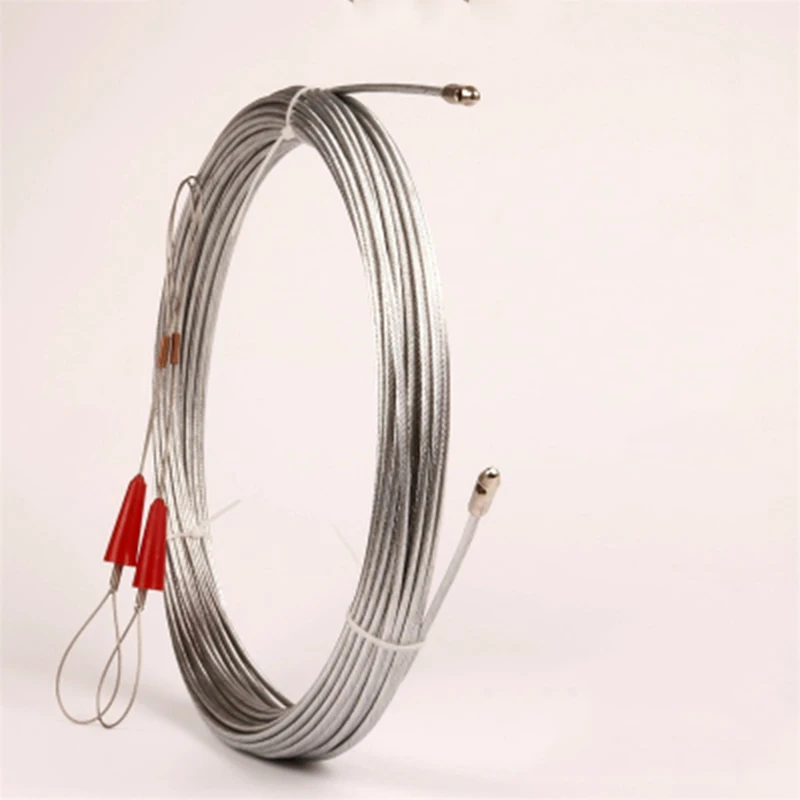 70# Wire-Steel 10Meter Electrical Wire Threader Cable Running Rods Kit Fish Tape Pulling Tool Parts
70# Wire-Steel 10Meter Electrical Wire Threader Cable Running Rods Kit Fish Tape Pulling Tool Parts