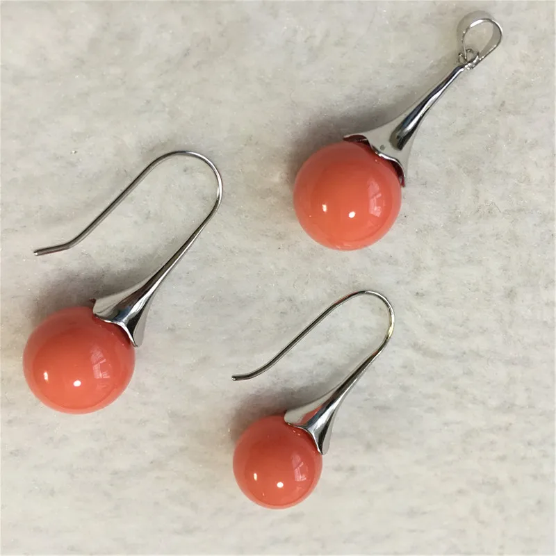 new multicolor natural round 12MM shell pearl Tibetan silver hook earrings Pendant necklace set
new multicolor natural round 12MM shell pearl Tibetan silver hook earrings Pendant necklace set