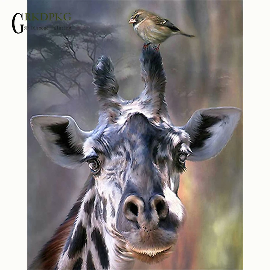 5D DIY Diamond Painting giraffe bird xx Needlework Embroidery Cross Stitch Round Rhinestone Decoration Crafts Wedding decoration
5D DIY Diamond Painting giraffe bird xx Needlework Embroidery Cross Stitch Round Rhinestone Decoration Crafts Wedding decoration