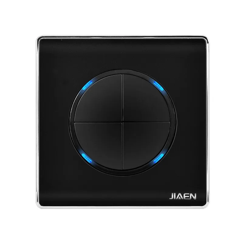 1/2/3/4Gang 1/2Way Control 86 Square Wall Switch Panel Lamp Switch LED Backlight Home Wall Touch Switch
1/2/3/4Gang 1/2Way Control 86 Square Wall Switch Panel Lamp Switch LED Backlight Home Wall Touch Switch