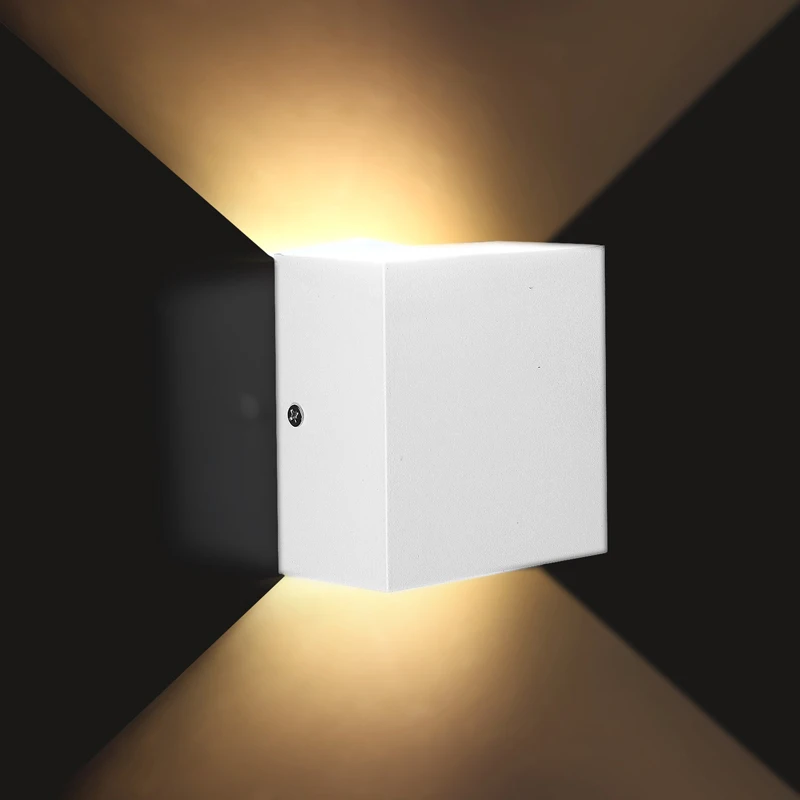 6W dimmable 110V 220V LED Aluminium wall light rail project Square LED lamp bedside room bedroom lighting
6W dimmable 110V 220V LED Aluminium wall light rail project Square LED lamp bedside room bedroom lighting