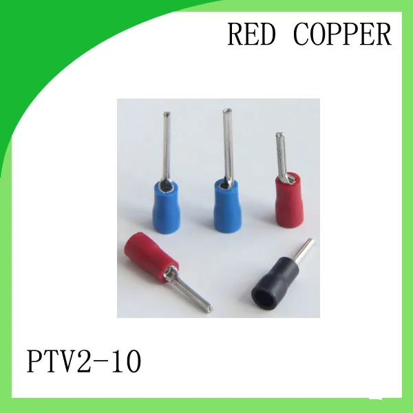 red copper 1000 PCS PTV2-10 Cold Pressed Terminal Connector Suitable for 16AWG - 14AWG Pin Pre-insulating wire terminal
red copper 1000 PCS PTV2-10 Cold Pressed Terminal Connector Suitable for 16AWG - 14AWG Pin Pre-insulating wire terminal